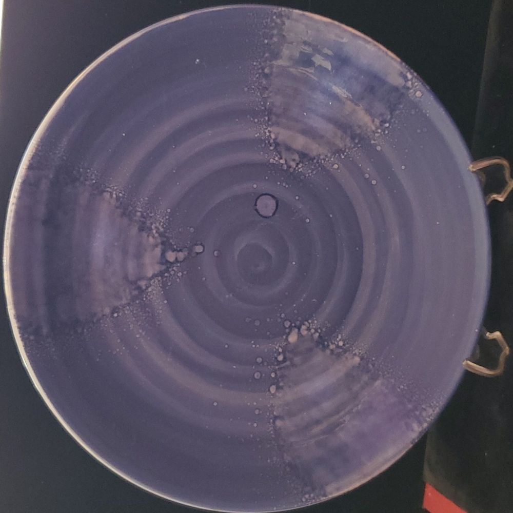 Sango splash blue plate  rare color